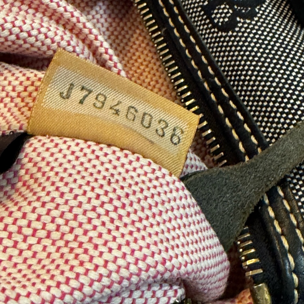 Dooney & Bourke Black and Gray Logo Shoulder Bag - Picture 7 of 8